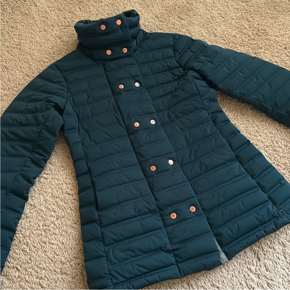Mountain Hardware Teal Quilted Jacket - image 4